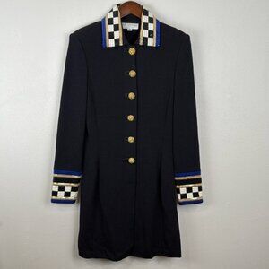 St John by Marie Gray Longline Cardigan Sweater Blazer